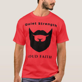 Camiseta Fuerza silenciosa Fe Alta - Audaz Poder Espiritual