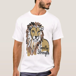 Camiseta fuerza suave león