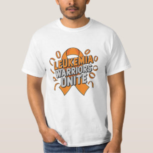 Camiseta Fuerza y esperanza para los guerreros de la leucem