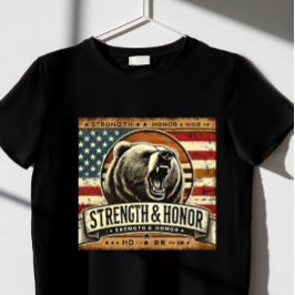 Camiseta Fuerza y honor.