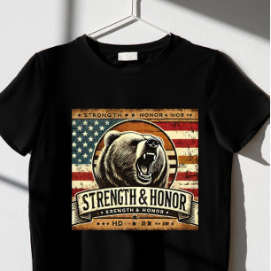 Camiseta Fuerza y honor.