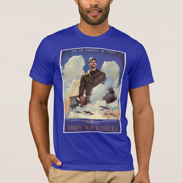 Camiseta Fuerzas aéreas del ejército (Anverso)