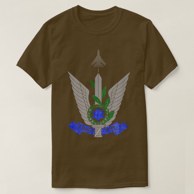 Camiseta Fuerzas Aéreas Israelíes de las Fuerzas de Defensa (Diseño del anverso)
