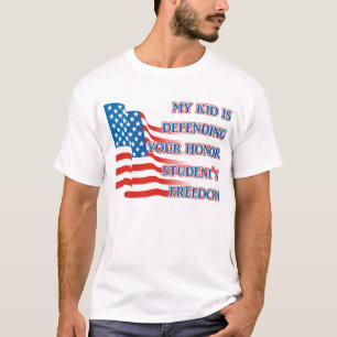 Camiseta Fuerzas Armadas Libertad - Estudiante Hon