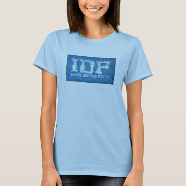 Camiseta Fuerzas de defensa de la CA Israel (Anverso)
