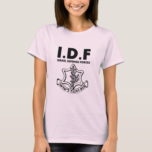 Camiseta Fuerzas de defensa de la CA Israel - INGLESES (Anverso)
