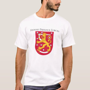 Camiseta Fuerzas de defensa finlandesas Finlandia
