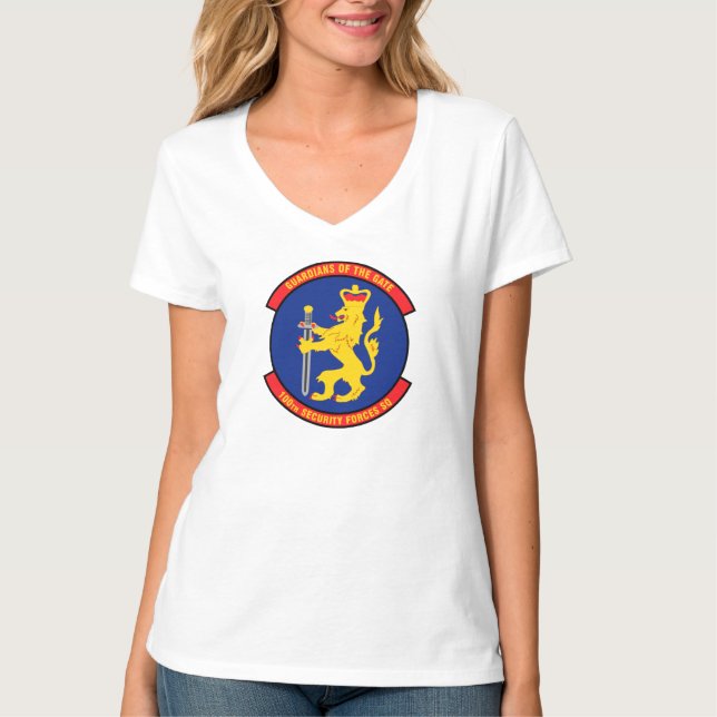 Camiseta Fuerzas de Seguridad de la Fuerza Aérea de los Est (Anverso)