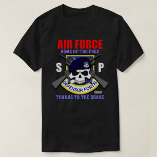Camiseta Fuerzas de Seguridad de la USAF - Veteranos de la 
