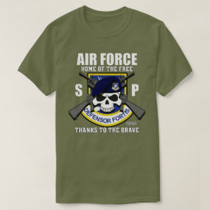 Camiseta Fuerzas de Seguridad de la USAF - Veteranos de la 