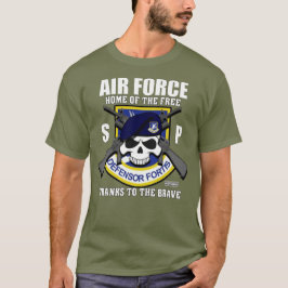 Camiseta Fuerzas de Seguridad de la USAF - Veteranos de la 