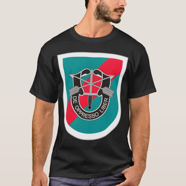 Camiseta Fuerzas Especiales De Los Ee.Uu. 20º Sfg De Las Fu (Anverso)