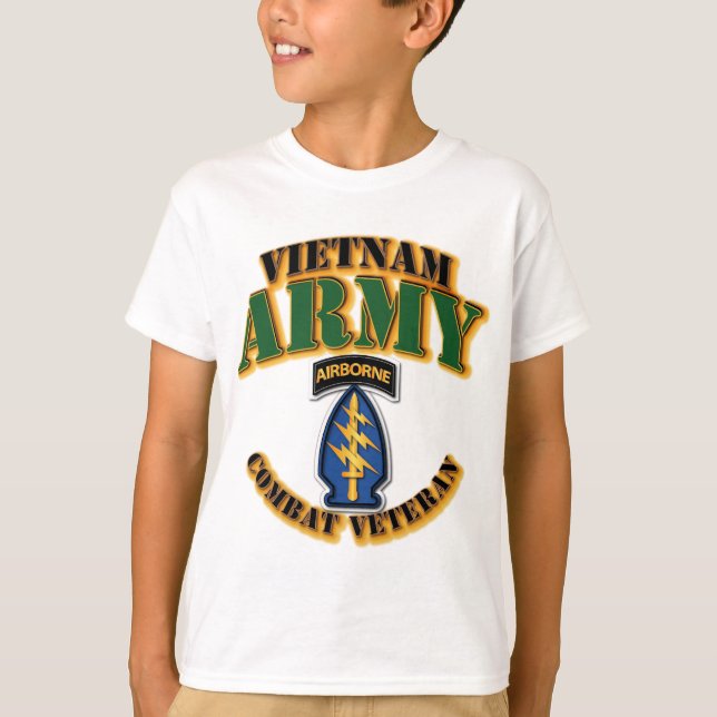 Camiseta Fuerzas especiales Vietnam - veterinario del (Anverso)