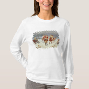 Camiseta Fuerzas francesas que cruzan el río Berezina