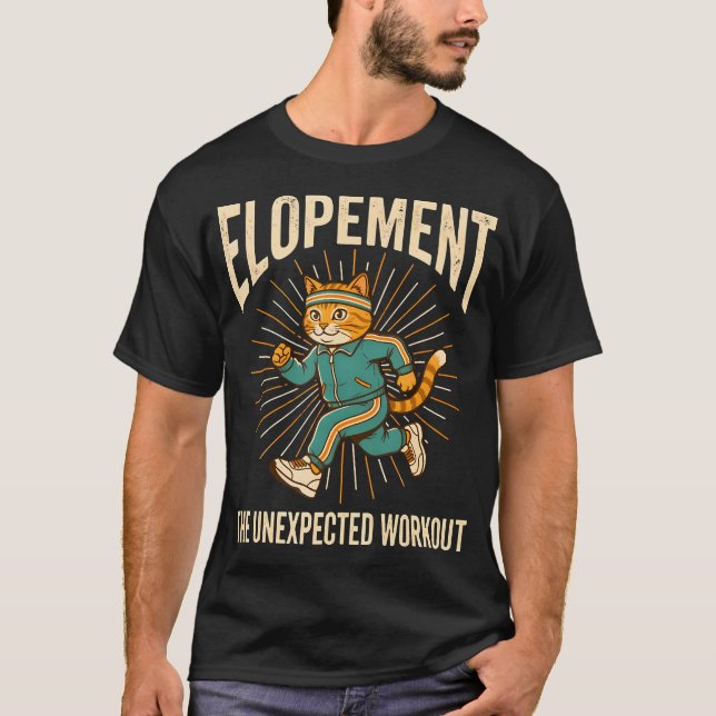 Camiseta Fuga La Entrenamiento Inesperado Divertido Autismo (Anverso)