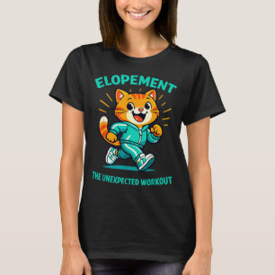 Camiseta Fuga la inesperada rutina de ejercicio mapache div