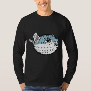Camiseta Fugu Cute Mortal Porcupinefish Pufferfish F