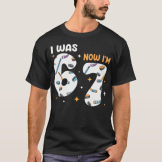 Camiseta Fui 6 Ahora Soy 7 Hockey