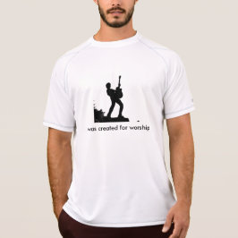 Camiseta Fui creado para la adoración y tú también.