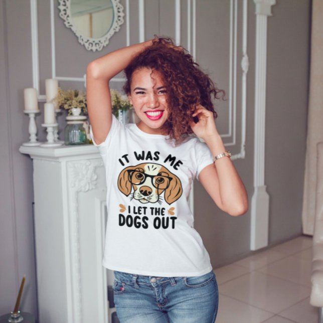 Camiseta Fui Yo Dejé Que Los Perros Salieran Del Perro De R (Subido por el creador)
