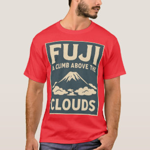 Camiseta Fuji: Una subida por encima de las nubes