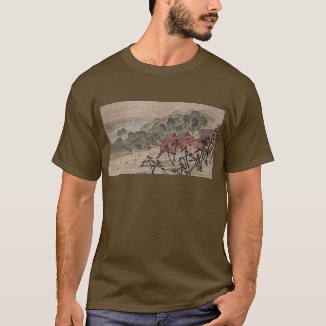 Camiseta Fūkeiga - Ando Hiroshige (Anverso)