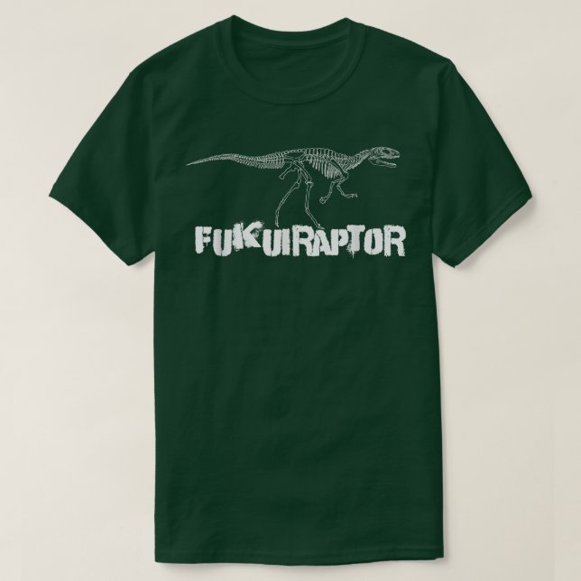 Camiseta Fukuiraptor (Diseño del anverso)