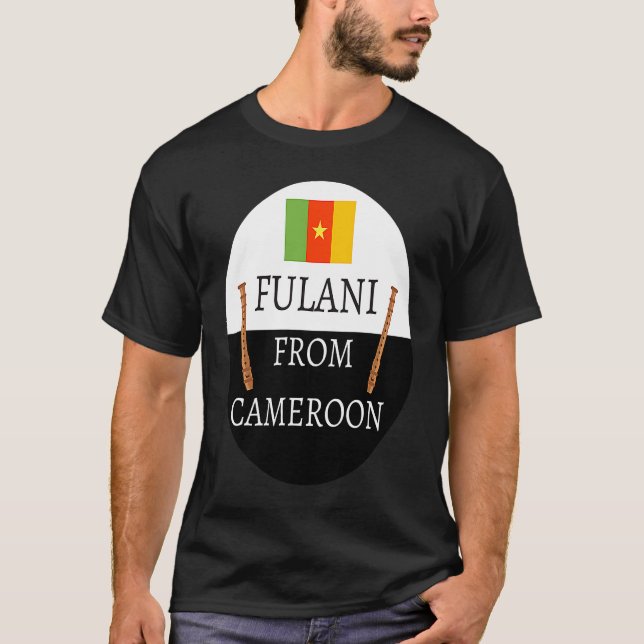 Camiseta Fulani From Cameroon  Culture Islam Fulbe Fula (Anverso)