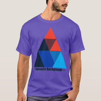 Camiseta fulcolor geometri abstracto