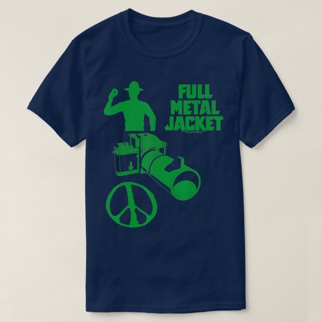 Camiseta Full Metal Jacket Camera  (Diseño del anverso)