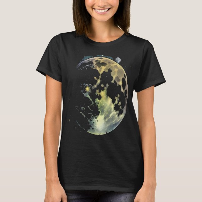 Camiseta Full Moon Astronomy Astronomer Space   3 (Anverso)