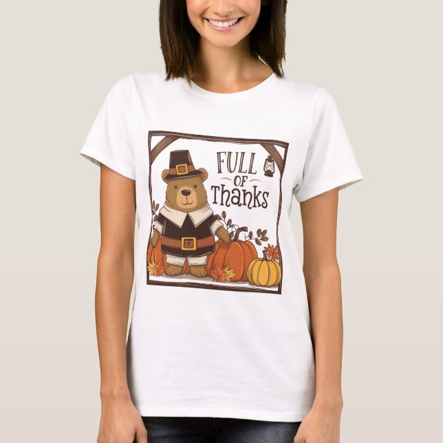 Camiseta Full of Thanks (Anverso)