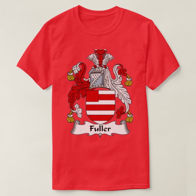 Camiseta Fuller Coat of Arms Fuller Family Crest  (Diseño del anverso)