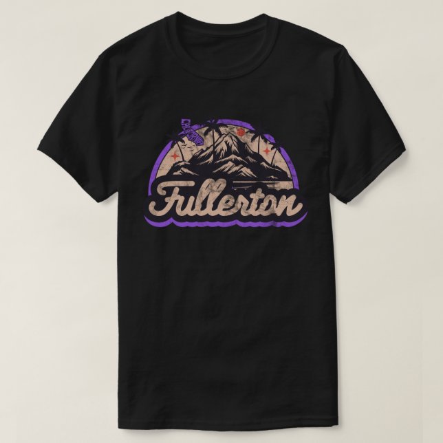 Camiseta Fullerton, California (Diseño del anverso)