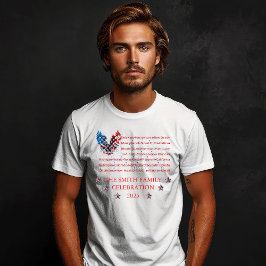 Camiseta Fully Customizable Patriotic 4th of July Design