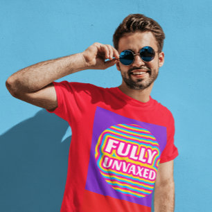 CAMISETA FULLY UNVACCINATED UNVAXED PUREBLOOD T-SHIRTS