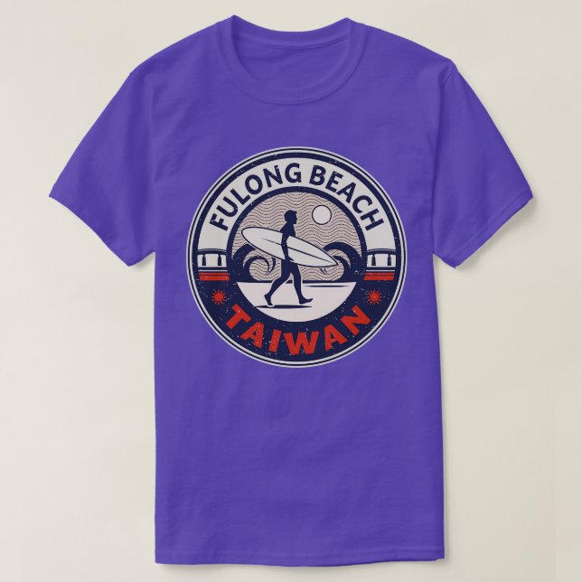 Camiseta Fulong Beach Taiwan (Diseño del anverso)