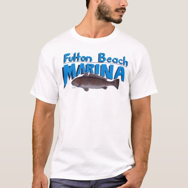 CAMISETA FULTON BEACH MARINA (Anverso)