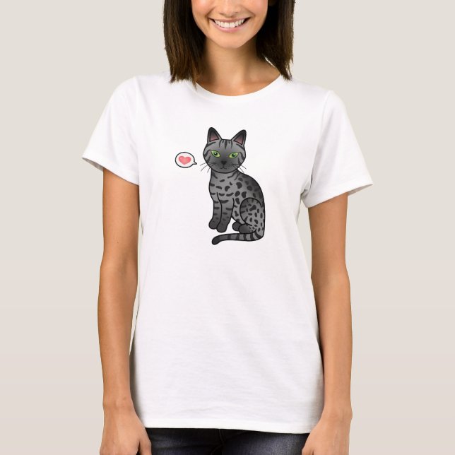 Camiseta Fuma Amor Egipcio Mau (Anverso)
