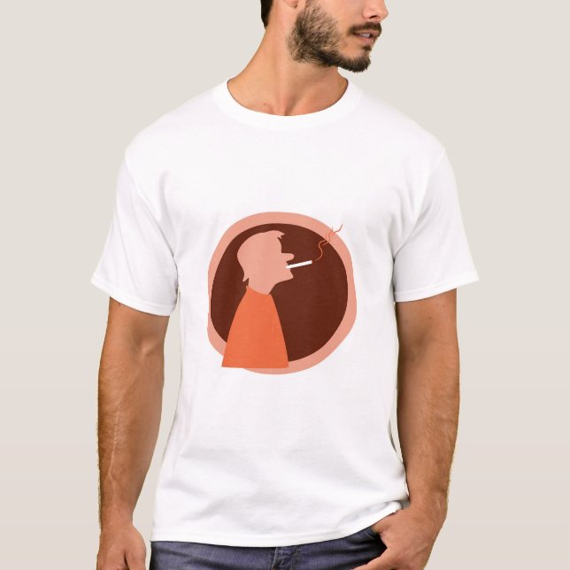 Camiseta Fumador (Anverso)