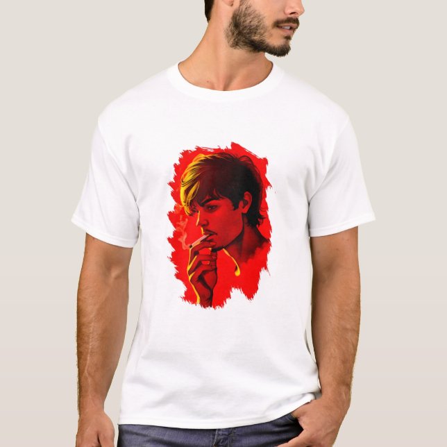 Camiseta fumador (Anverso)