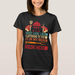Camiseta Fumador de carne Bbq Tabaco Griller Chef Barbacoa