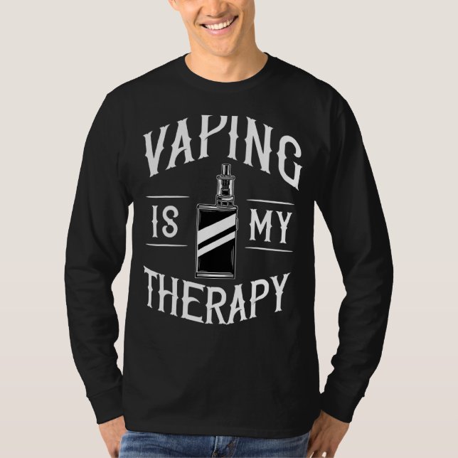 Camiseta Fumador de cigarrillos electrónicos Vaping (Anverso)