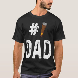 Camiseta Fumador de cigarrillos número 1 papá