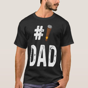 Camiseta Fumador de cigarrillos número 1 papá