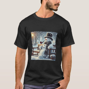Camiseta fumador de nieve