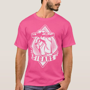 Camiseta Fumador de puros Whisky Cenicero Humidor Tabaco Ci