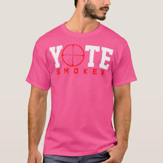 Camiseta Fumador de yote de caza de coyote