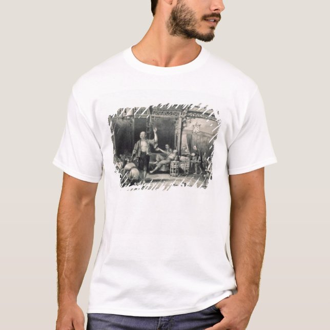 Camiseta Fumadores chinos del opio, de 'China en una serie (Anverso)