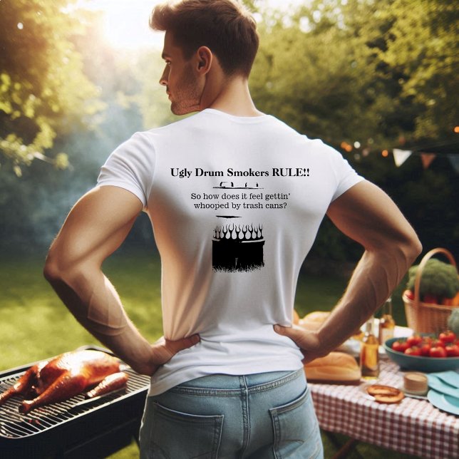 Camiseta Fumadores de tambor feos regla TShirt (Subido por el creador)